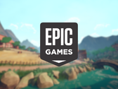 Uma captura de tela no jogo com o logotipo da Epic Games na parte superior.