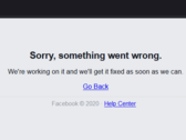 Segundo informações, o Facebook está em baixa em todo o mundo. (Fonte: Própria)