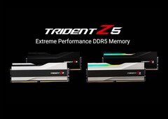 O G.SKILL Trident Z5 DDR5-RAM para plataformas de jogo de alto nível não é apenas tecnicamente, mas também visualmente atrativo (Imagem: G.SKILL)