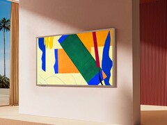 A Hisense S7N CanvasTV foi projetada para se parecer com arte. (Fonte da imagem: Hisense)