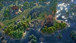 O mapa-múndi do HoMM III R apresenta ambientes totalmente em 3D e uma câmera livre.