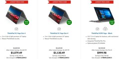 Lenovo Yoga Stock Clear Clear deals 6 de dezembro (Fonte: Lenovo US)