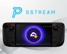Recursos do PSStream PS Portal mostrados no Steam Deck (Fonte da imagem: PSStream, Valve, Sony PlayStation com edições)