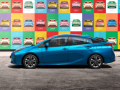 A Toyota já vendeu mais de 20 milhões de carros eletrificados, incluindo o Prius híbrido retratado acima. (Fonte da imagem: Toyota)