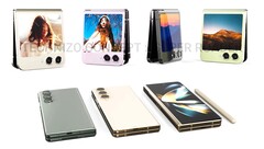 O Galaxy Z Flip5 e Galaxy Z Fold5 contarão com o mesmo chipset que a série Galaxy S23. (Fonte de imagem: Technizo Concept)