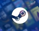O logotipo do Steam.