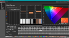 ColorChecker após a calibração