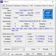 CPU-Z: CPU-Z