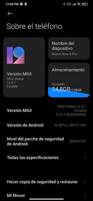 A V12.0.1.0.QGGINXM está sendo lançada para selecionar os aparelhos agora. (Fonte da imagem: Mi Community)