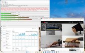 Latência máxima ao reproduzir material de vídeo 4K