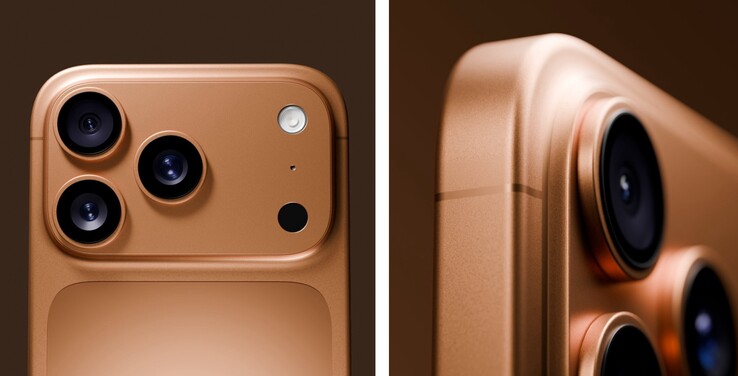 Espera-se que o iPhone 17 Pro tenha um chassi de alumínio com um módulo de câmera significativamente maior. (Fonte da imagem: @MajinBuOfficial)