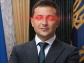 O presidente da Ucrânia Volodymyr Zelensky