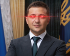 O presidente da Ucrânia Volodymyr Zelensky