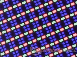Matriz de subpixel OLED da Sharp