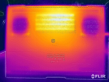 Teste de estresse de temperatura da superfície (parte inferior)