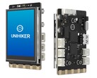 O Unihiker é um SBC compacto com uma tela colorida integrada. (Fonte da imagem: DFRobot)