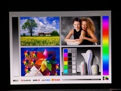 Amplos ângulos de visão OLED