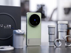 O Vivo X300 Ultra em uma de suas cores de lançamento.