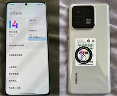 O Xiaomi 13 Pro será lançado com MIUI 14 (Fonte de imagem: @liujianjian29)