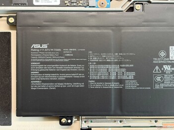 Informações sobre a bateria