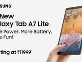 O Galaxy Tab A7 Lite recebe novas listagens. (Fonte: Samsung)
