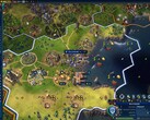 Uma visão geral detalhada da cidade, mostrando a profundidade que o Civilization 6 tem a oferecer aos jogadores como um jogo de estratégia baseado em turnos