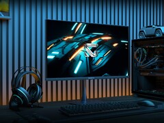 O Gigabyte GO27Q24 é um novo monitor OLED para jogos com resolução de 1440p e taxa de atualização de 240 Hz. (Fonte da imagem: Gigabyte)