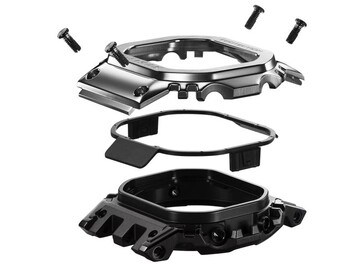 O GMW-BZ5000GD-9 apresenta uma estrutura totalmente metálica resistente a choques. (Fonte da imagem: Casio)