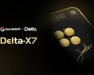 O GameSir Delta-X7 é um controlador de arcade com tela sensível ao toque.