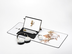 A colaboração Asus ROG de Hideo Kojima foi revelada durante a CES 2026 (fonte da imagem: Asus)