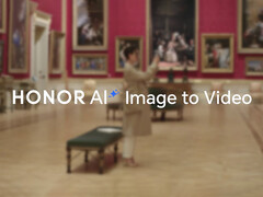 Honorfunciona com fotos antigas, obras de arte, fotos da vida real e até mesmo imagens geradas por IA. Na foto: imagem promocional do recurso. (Fonte da imagem: Honor)