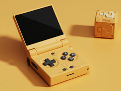 O Miyoo Mini Flip em uma de suas várias cores de lançamento. (Fonte da imagem: Miyoo)