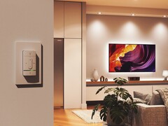 O Nanoleaf Sense+ Smart Wireless Switch já está à venda. (Fonte da imagem: Nanoleaf)