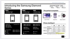 Informações sobre o Samsung Diamond. (Fonte da imagem: Reddit)