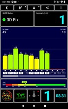 Teste de GPS em ambientes externos