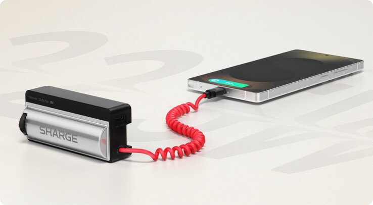 O Sharge Grip Power Bank. (Fonte da imagem: Sharge)