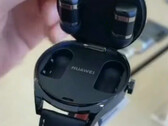 Os Watch Buds têm um design incomum. (Fonte da imagem: Weibo via @RODENT950)