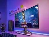 Os XENEON 32UHD144 e 32QHD240 estão disponíveis com e sem estandes. (Fonte da imagem: Corsair)