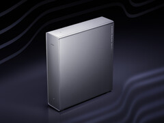 O novo roteador da Xiaomi vem com um design minimalista em cinza grafite.