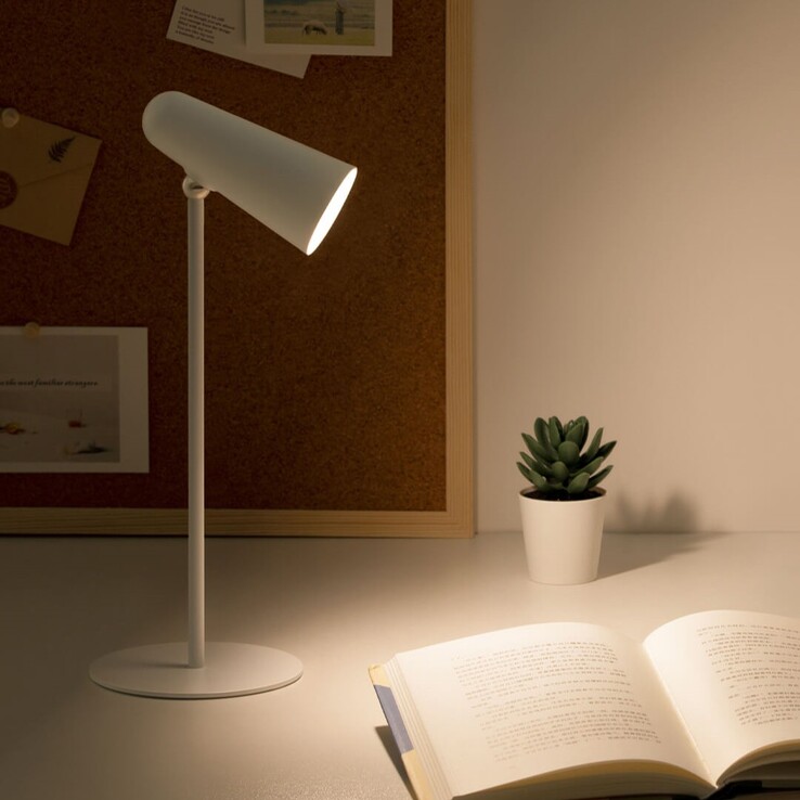 A lâmpada multifuncional de mesa recarregável Xiaomi Mijia. (Fonte de imagem: Xiaomi)