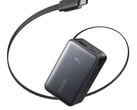 O power bank A1638 possui um cabo e uma tela integrados (Fonte da imagem: Anker)