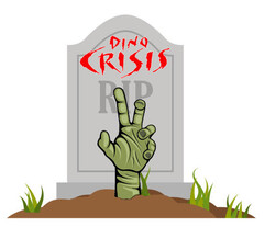 O Dino Crisis está de volta do túmulo, graças aos necromantes de codificação da GOG. (Fonte da imagem: logotipo e clipart do Dino Crisis, com edições)