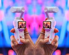 A Insta360 Luna Ultra branca em imagens práticas que vazaram (editadas).