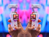 A Insta360 Luna Ultra branca em imagens práticas que vazaram (editadas).