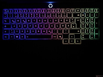 Iluminação do teclado