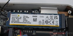 SSD da Kingston com 2 TB de espaço de armazenamento
