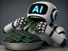 Os fabricantes de chips continuam a priorizar ainda mais a produção de tecnologia relacionada à IA.