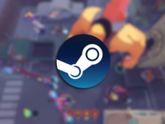 O novo jogo gratuito, Bapbap, está recebendo constantemente críticas positivas dos jogadores no Steam. Na foto, uma captura de tela do jogo com o logotipo do Steam sobreposto (Fonte da imagem: Steam - Editado)