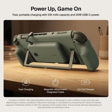 O Belkin Charging Grip tem um recorte para o suporte do Switch 2.