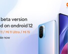 Android 12 está disponível em versão limitada para os Mi 11, Mi 11i e Mi 11 Ultra. (Fonte da imagem: Xiaomi via @stufflistings)